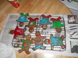 Look at all the Shiny Gingerbread People.