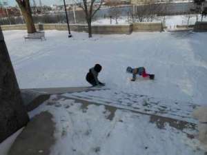 Hey You Can't Make Snowballs With This Snow